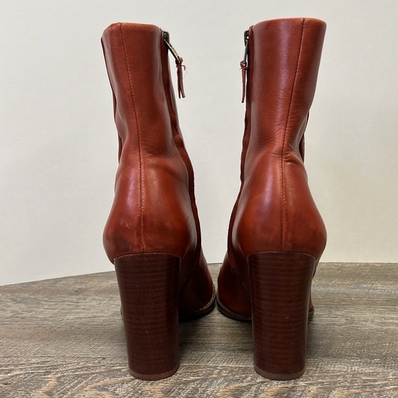sold in store Sam Edelman Women’s REYES Boots - Rust Red Size 8.5 - Picture 6 of 13